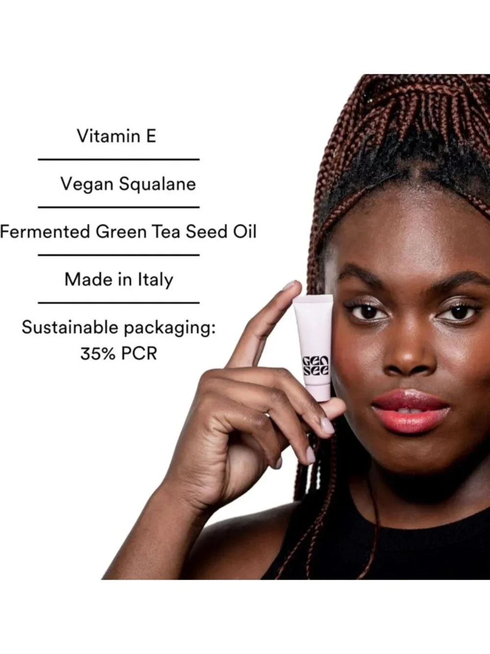 Buildable Liquid Blush & Lip Tint in Guava - Vegan Multi-Use Makeup, Sheer to